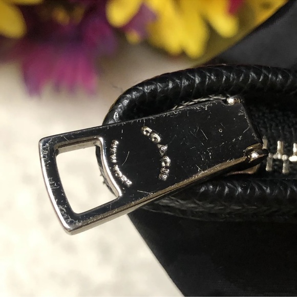 Coach 33475 Ward Signature Black Nylon Tote Bag With Leather Handles - Picture 5 of 16